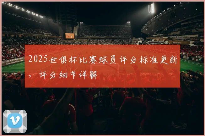 2025世俱杯比赛球员评分标准更新,评分细节详解
